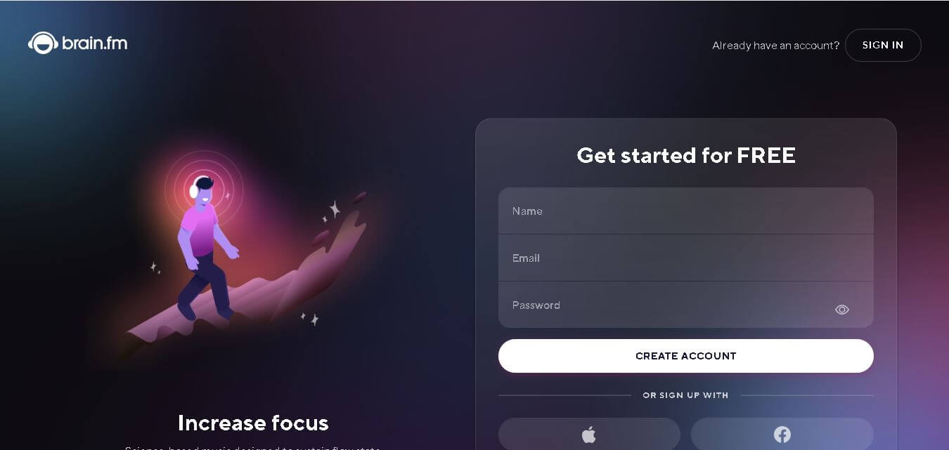 Brain.fm preview